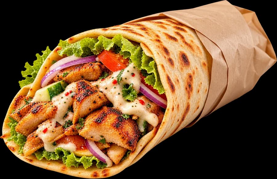 Chicken Kebab Wrap
