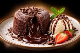 chocolate lava cake