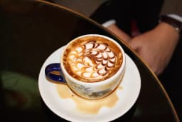 cappuccino latte art